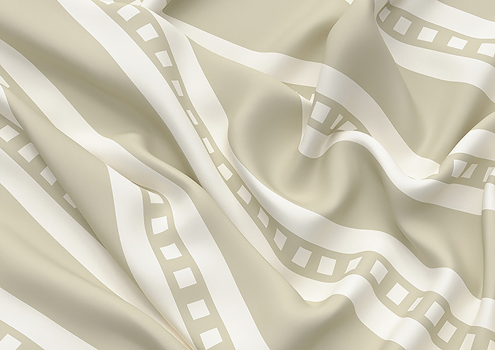 The British Stripe Co. Edgar, Dover No.1 - Made to Measure Curtains - Image 4